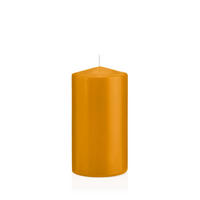 STUMPENKERZEN Natur Ø 68 x 130 mm, 12 Stück - Naturfarben, Paraffin (7/13cm) - Wiedemann Kerzen