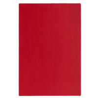 BASIC VELOURS TEPPICH CARLA - Weinrot, Textil (80/160cm) - Snapstyle