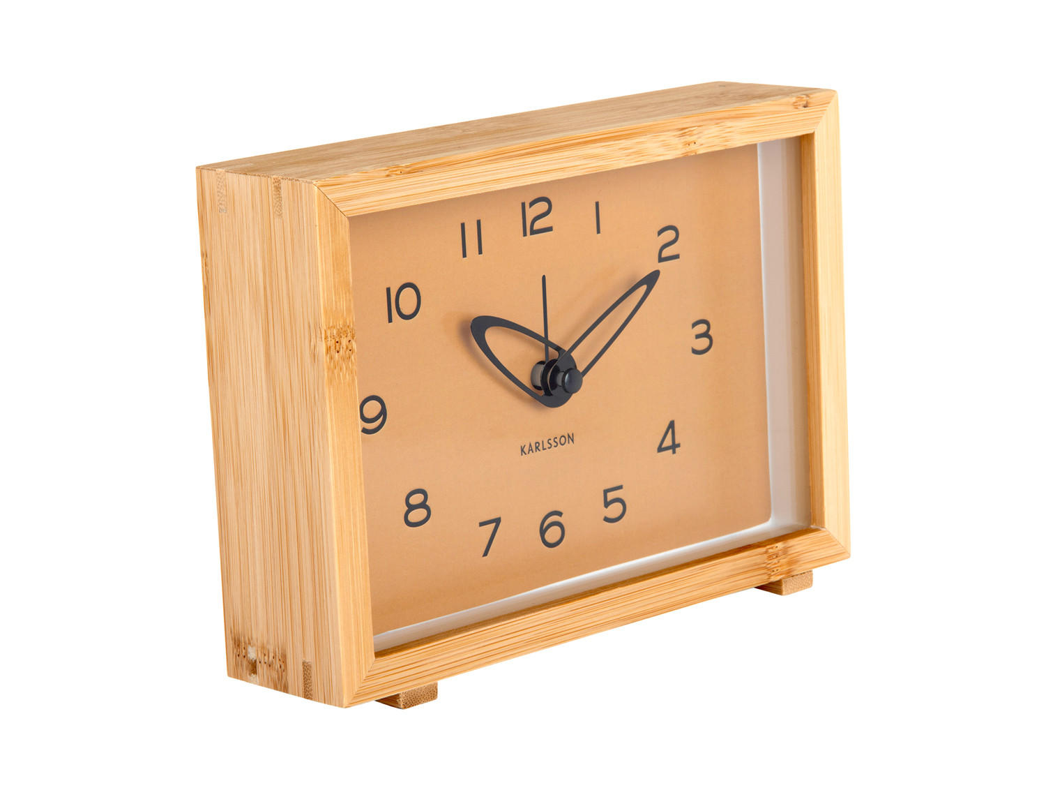 WECKER Tipico Gelb 19/19/13.8 cm - Gelb, Naturmaterialien (19/13.8/19cm) - Karlsson