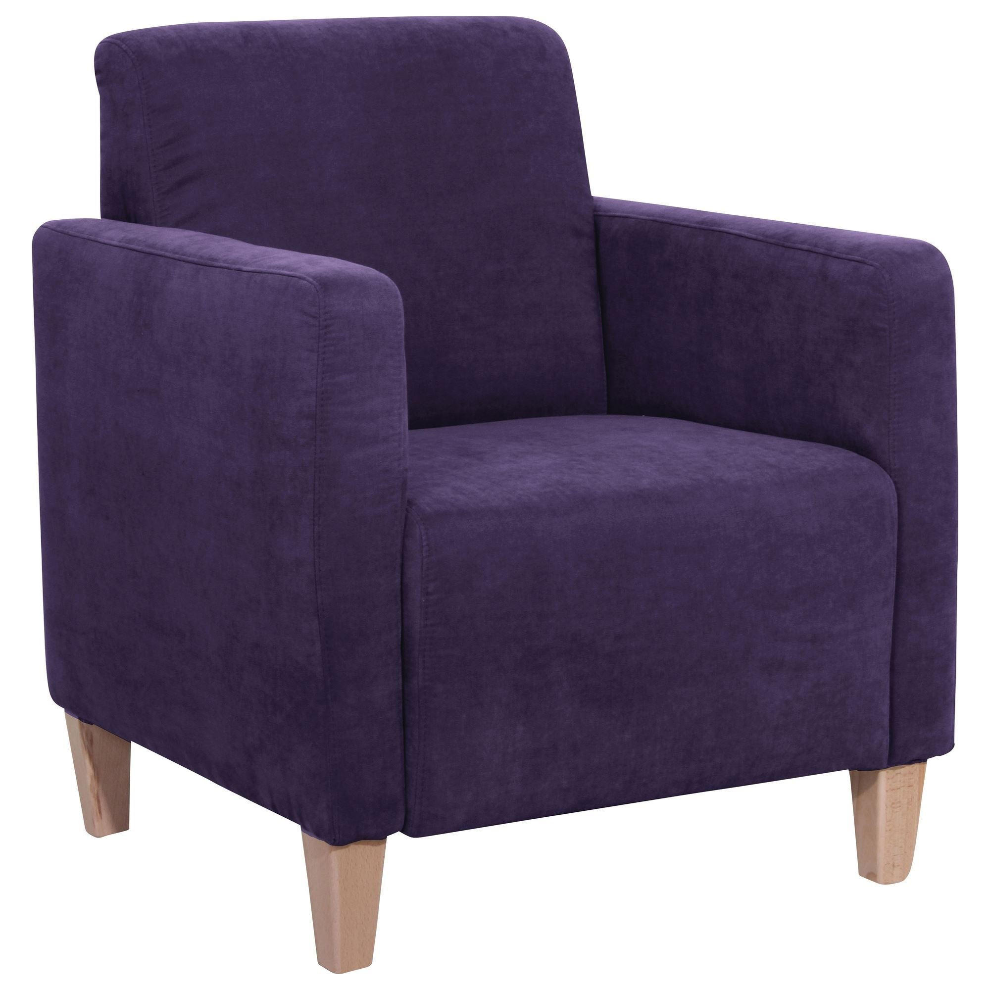 58aufmkessel Sessel Lila 71x81x70 cm