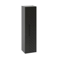 HÄNGESÄULE Daria Schwarz - Schwarz, Holzwerkstoff (34.5/130/31.8cm) - Petits-meubles