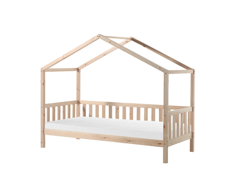 HAUSBETT DALLAS Beige 97x211x170 cm - Beige, Holz - FURNLUX