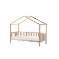 HAUSBETT DALLAS Beige 97x211x170 cm - Beige, Holz - FURNLUX