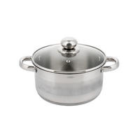 TOPF Silber 24/24/13.5 cm KH4331 - Silberfarben, Metall (24cm) - Kinghoff 