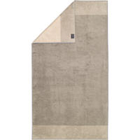HANDTÜCHER LUXURY HOME TWO-TONE 590 GRAPHIT - 70 - Braun, Textil (80/150cm) - Cawö