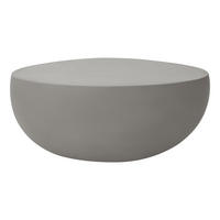 COUCHTISCH IKARIA aus Zement 107 x 100 x 41 cm - Grau, Naturmaterialien (107/100/41cm) - Elementi