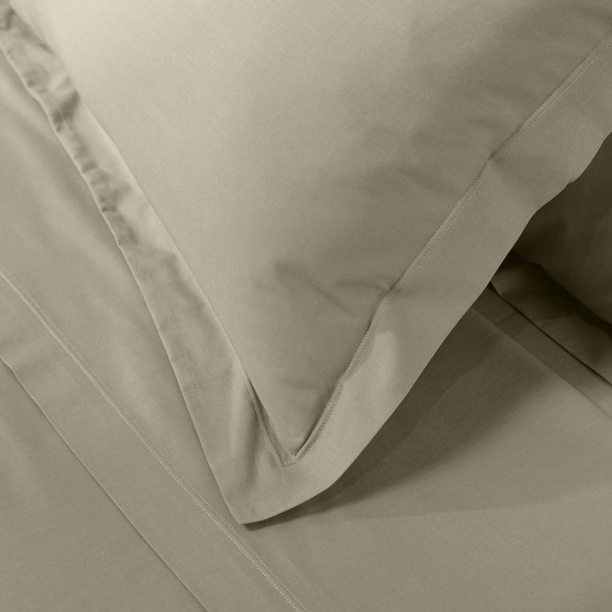 KISSENBEZUG organische Baumwolle Biolina 63/63 cm - Beige, Naturmaterialen (63/63cm) - Douceur d´intérieur