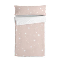 NORDIC-SACK little star 90x200 cm ohne füllung rosa - Pink, Textil (90/200cm) - Happy Friday
