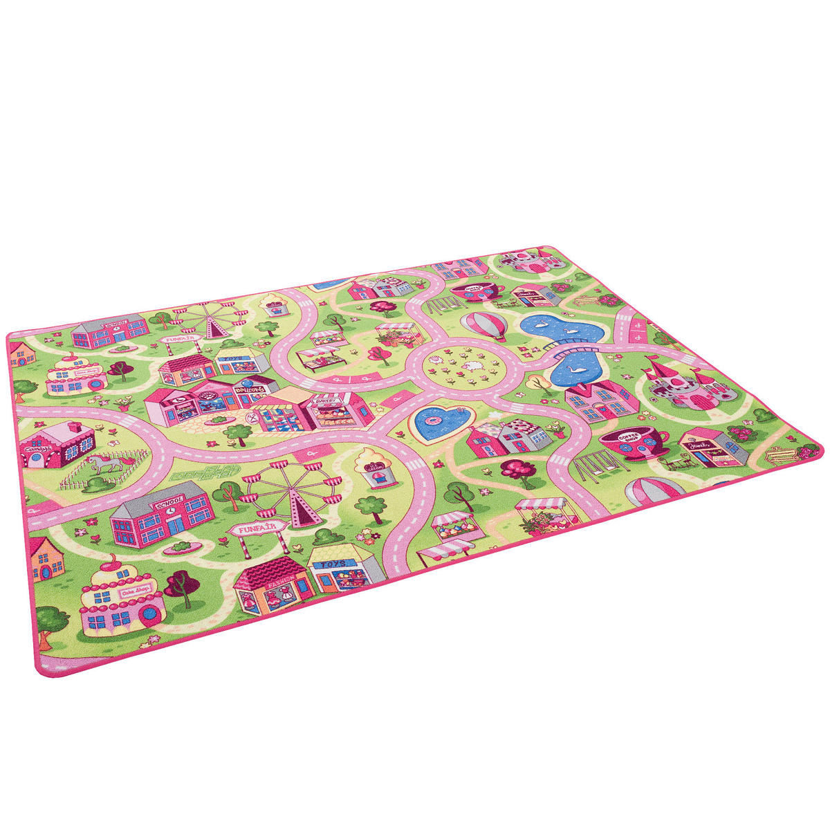STRASSENTEPPICH BEIDSEITIG GIRLS - Rosa, Textil (200/300cm) - Pergamon