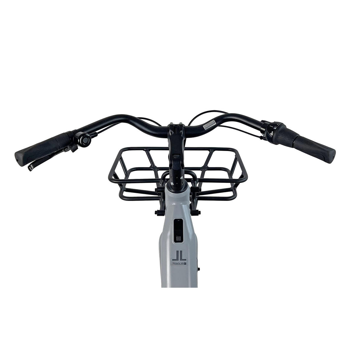 CITYVENTURE E-BIKE 27,5" ONTARIO MM - Grau, Metall (110cm) - LLOBE
