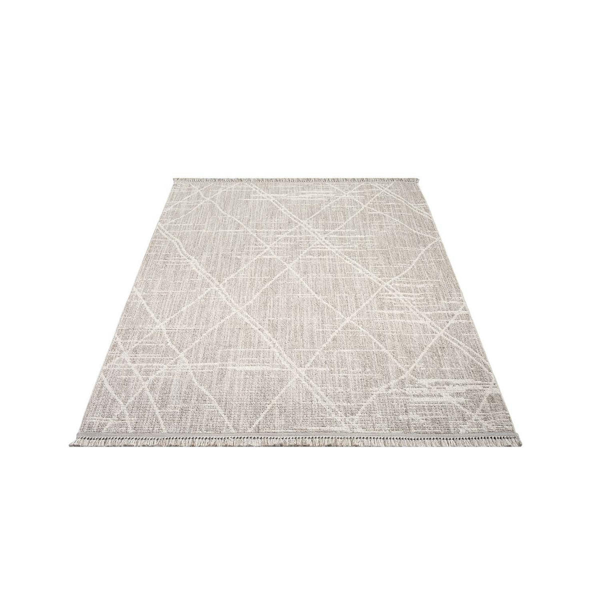 KURZFLOR-TEPPICH Clasico 9162 Beige 200x290 cm - Beige, Textil (200/290cm) - carpet city