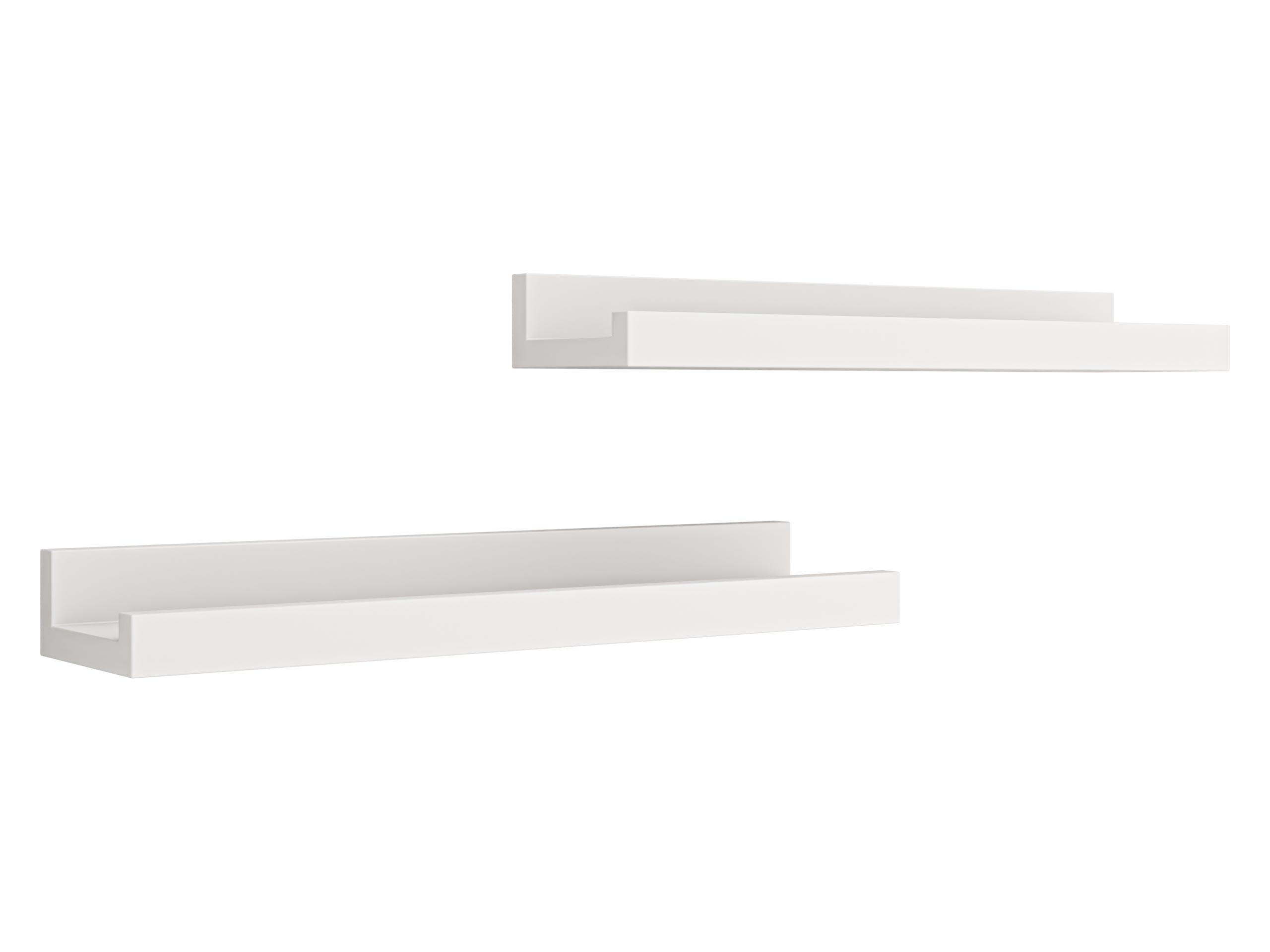 WANDBOARD Maelio - Weiß, Kunststoff (45/10/10cm) - MIRJAN24
