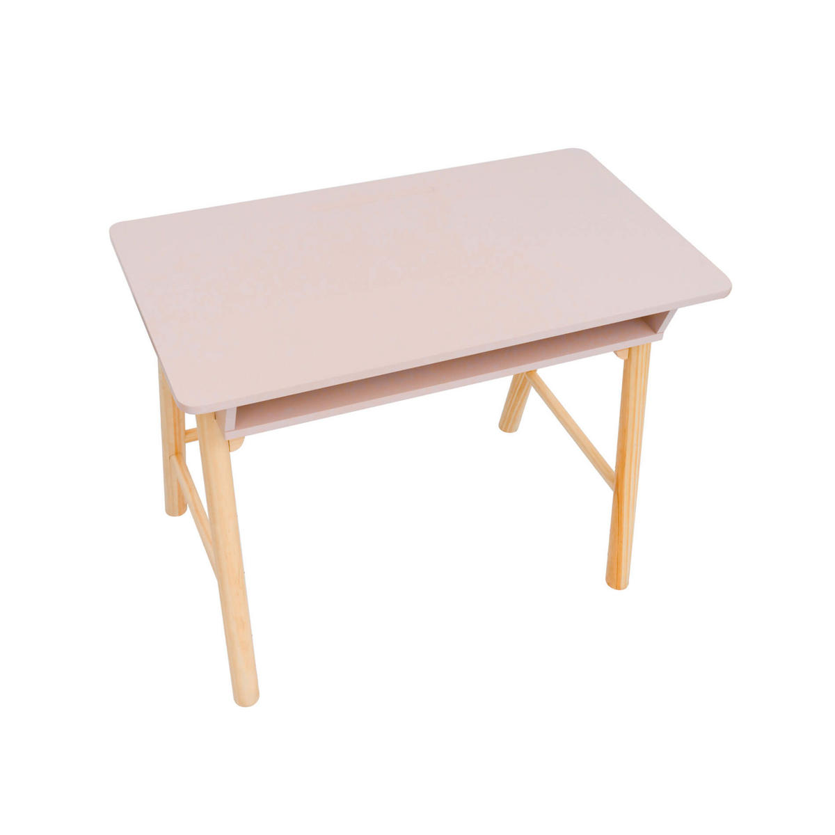 KINDERTISCH Rosa 50/90/70 cm - Pink, Holzwerkstoff (90/70/50cm) - Mobili Rebecca