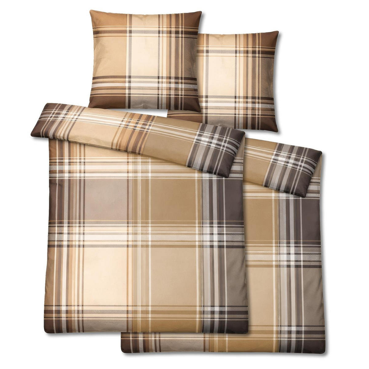 BETTWÄSCHE 135x200 cm - Weiß, Textil (135/200cm)