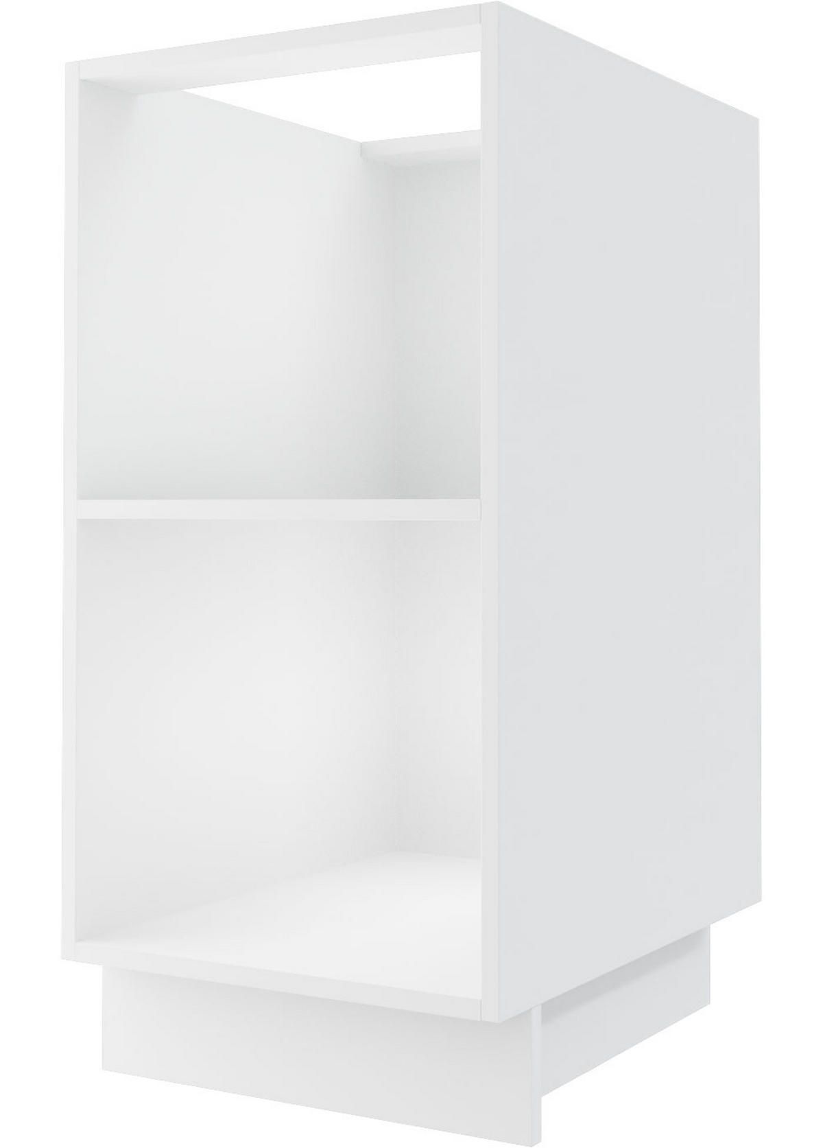 UNTERSCHRANK Bari D1D/30 Weiß / RAL 5024 pastellblau 30 / 50 / 82cm - Blau/Weiß, Holz/Holzwerkstoff (30/82/50cm) - Feldmann-Wohnen