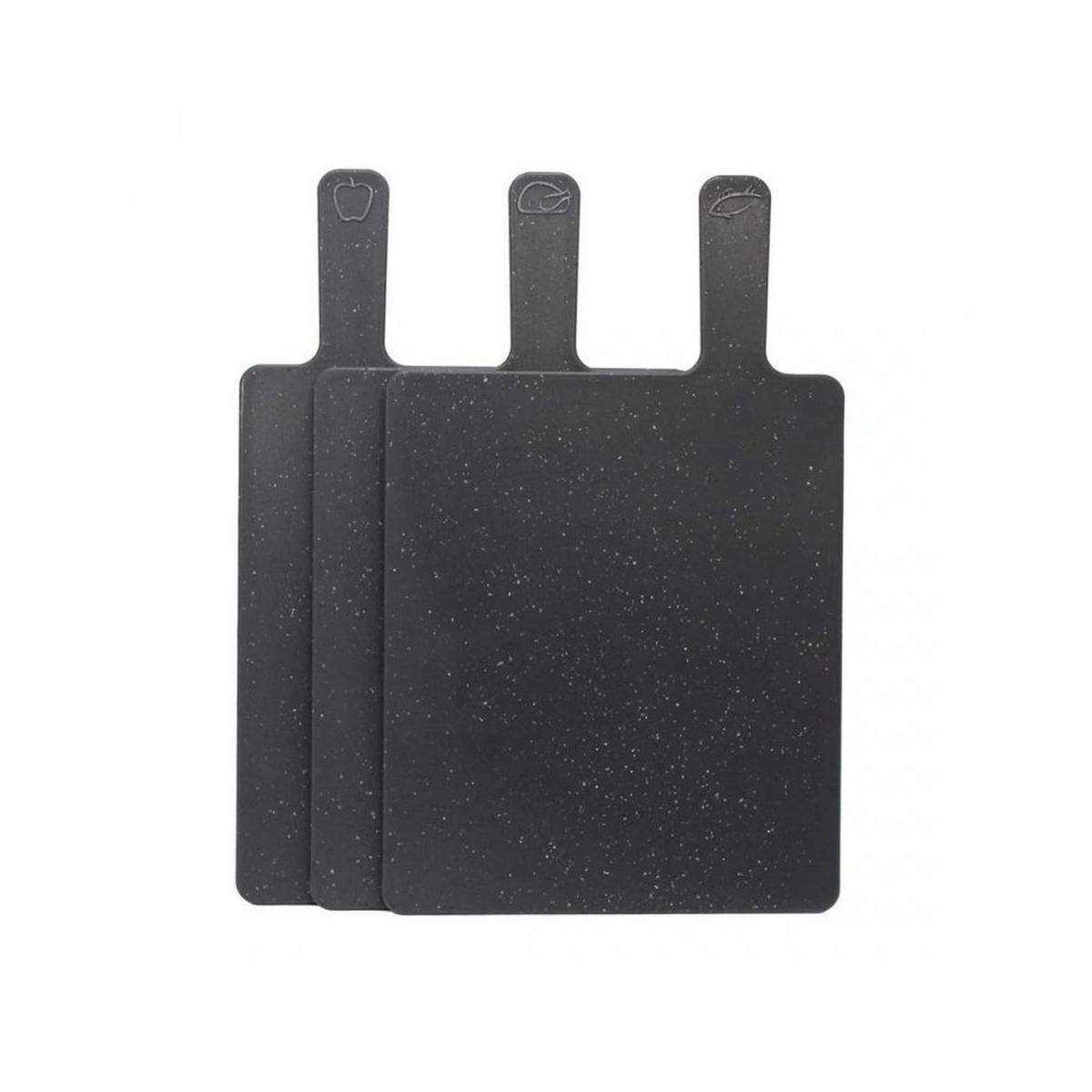 SCHNEIDEBRETT Schwarz 32/20/8 cm 66106 - Schwarz, Kunststoff (20/32cm) - Brunbeste