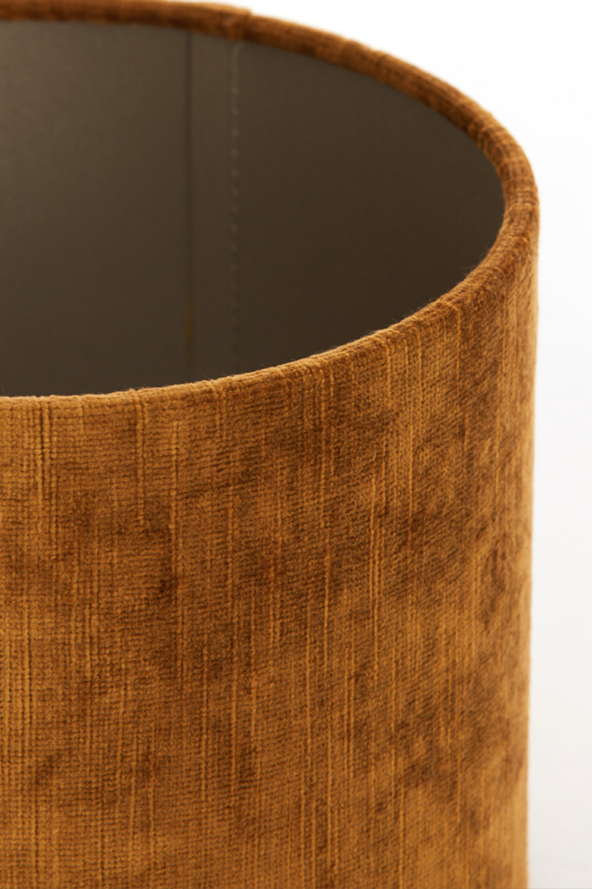 LAMPENSCHIRM Edelstein Gold Ø25/18 cm - Goldfarben, Textil (25/25/18cm) - Light & Living