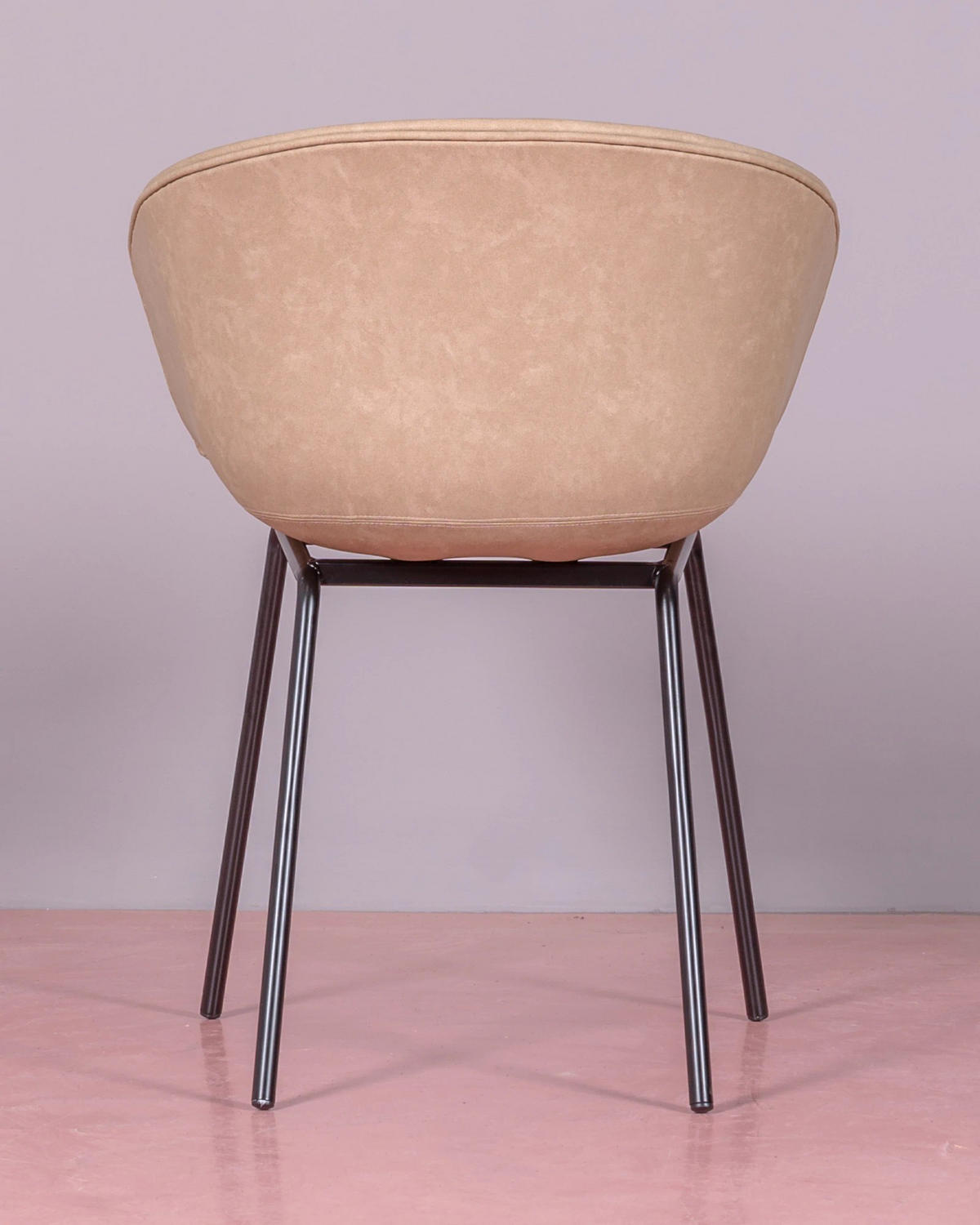 STUHL Textil Beige - Beige, Textil (59/80/51cm) - Nest Dream