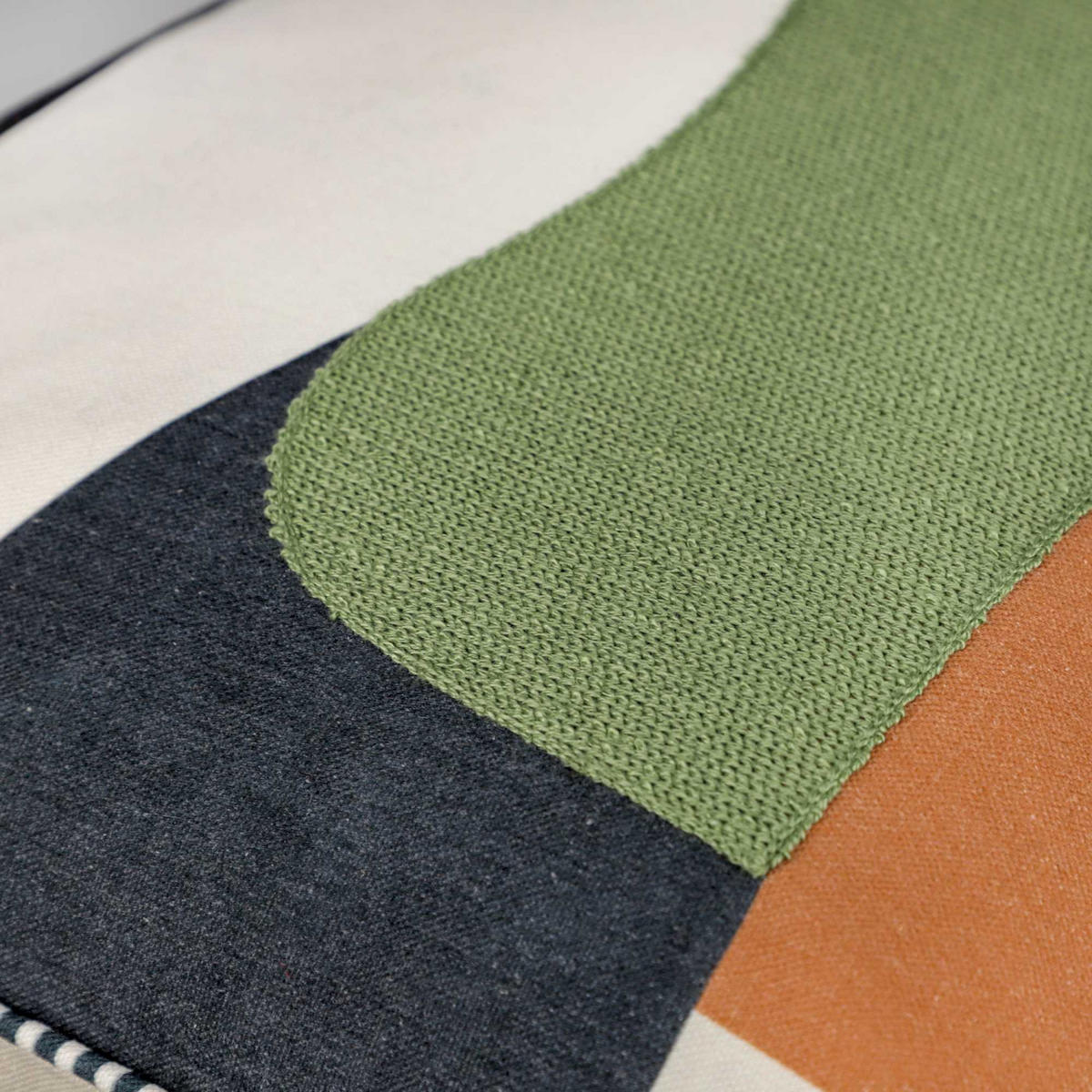 ZIERKISSENHÜLLE VIBES - Multicolor, Textil (58/38cm) - Schöner Wohnen