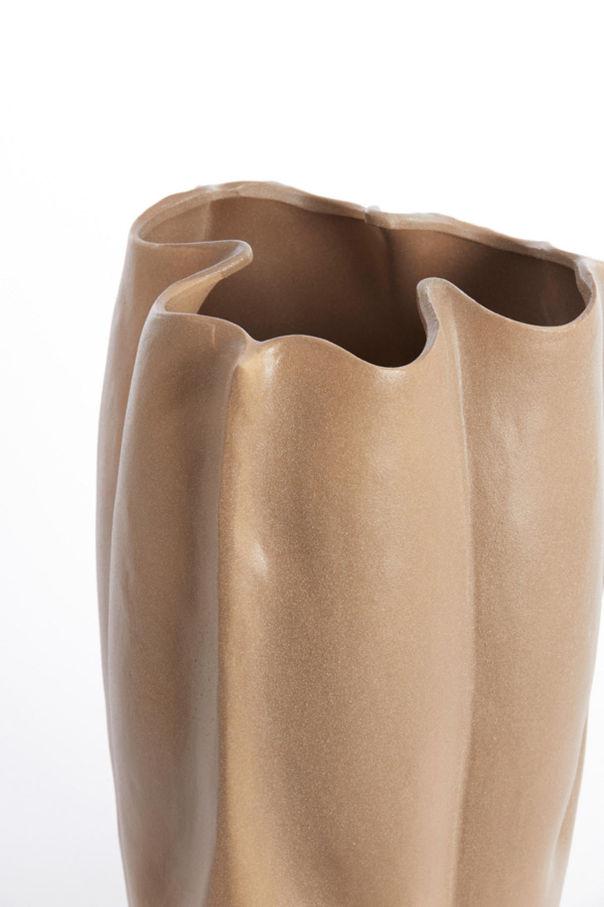 VASE Sanguli Grau Ø28/56 cm - Grau, Keramik (56cm) - Light & Living