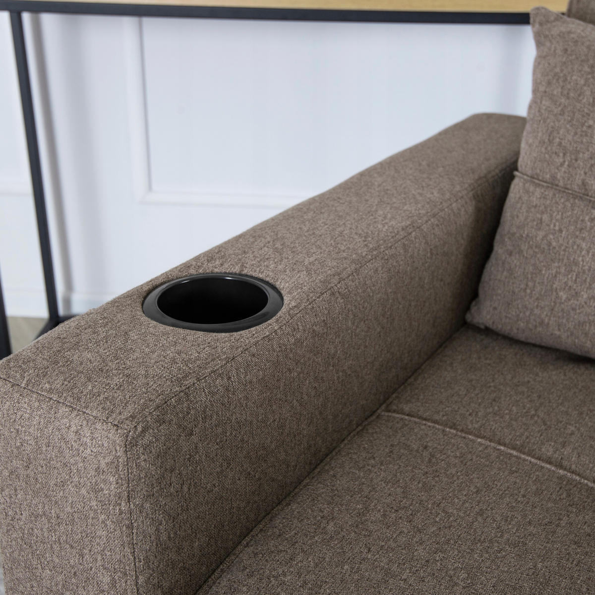 SCHLAFSESSEL SOLOR fürs Wohnzimmer Beige - Beige, Holz/Textil (99/84/92cm) - makarowski meble