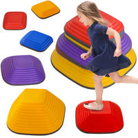 BALANCE-TRITTSTEINE DE-10178 6 Teile, rutschfest Bunt - Multicolor, Kunststoff (34.3/15.5/34.3cm) - ComfortXL