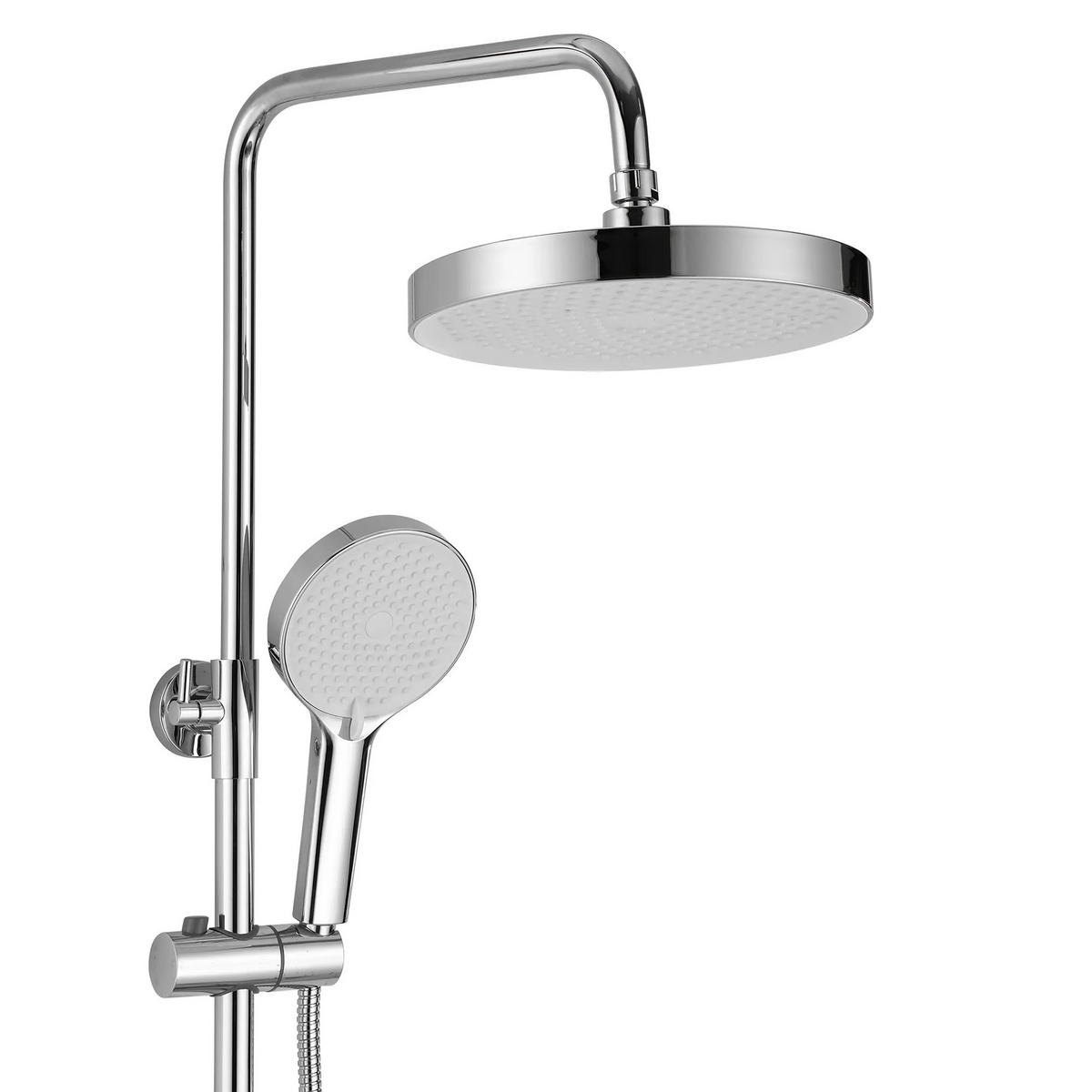 DUSCHGARNITUR Rea Veneta Chrome - Chromfarben, Metall (30/136/45cm) - REA