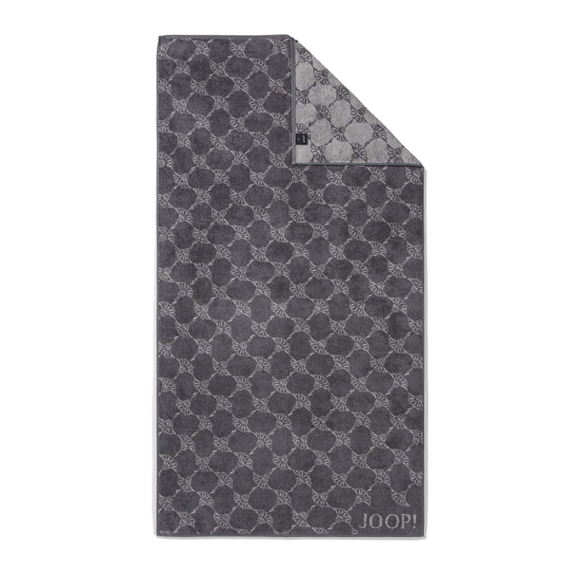 HANDTUCH Unisex Grau Baumwolle 10er Pack - Anthrazit, Textil (100/50cm) - Joop!