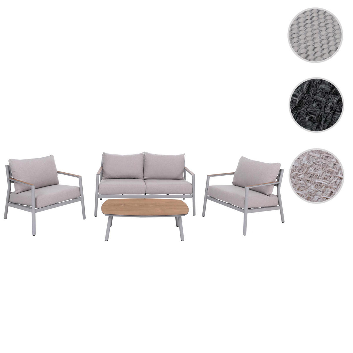 ZAHRADNÍ SADA AU Béžová - béžová, kov - MCW