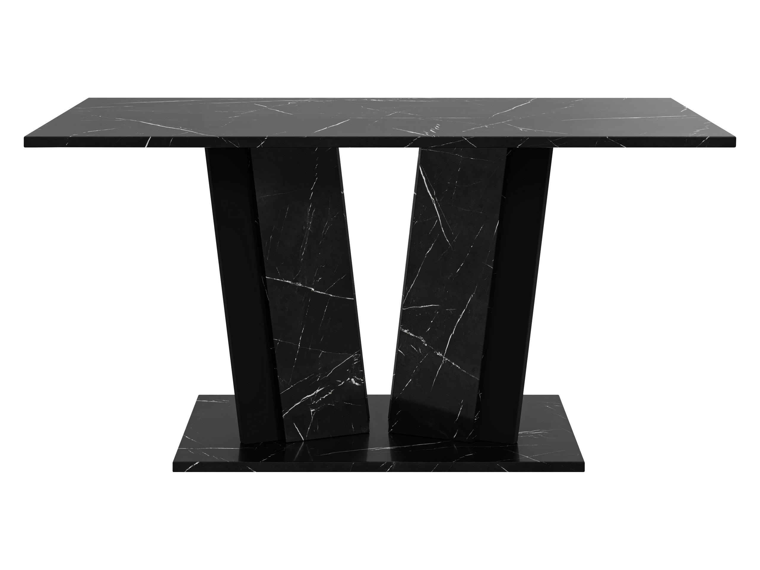 Mirjan24 Couchtisch Schwarz 100x55x60 cm