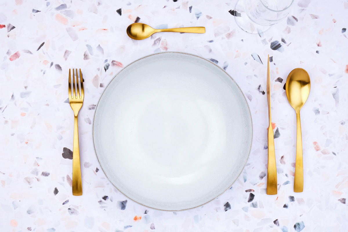 LÖFFEL 6er-Set Oglu - Gold - Goldfarben, Metall - Björn