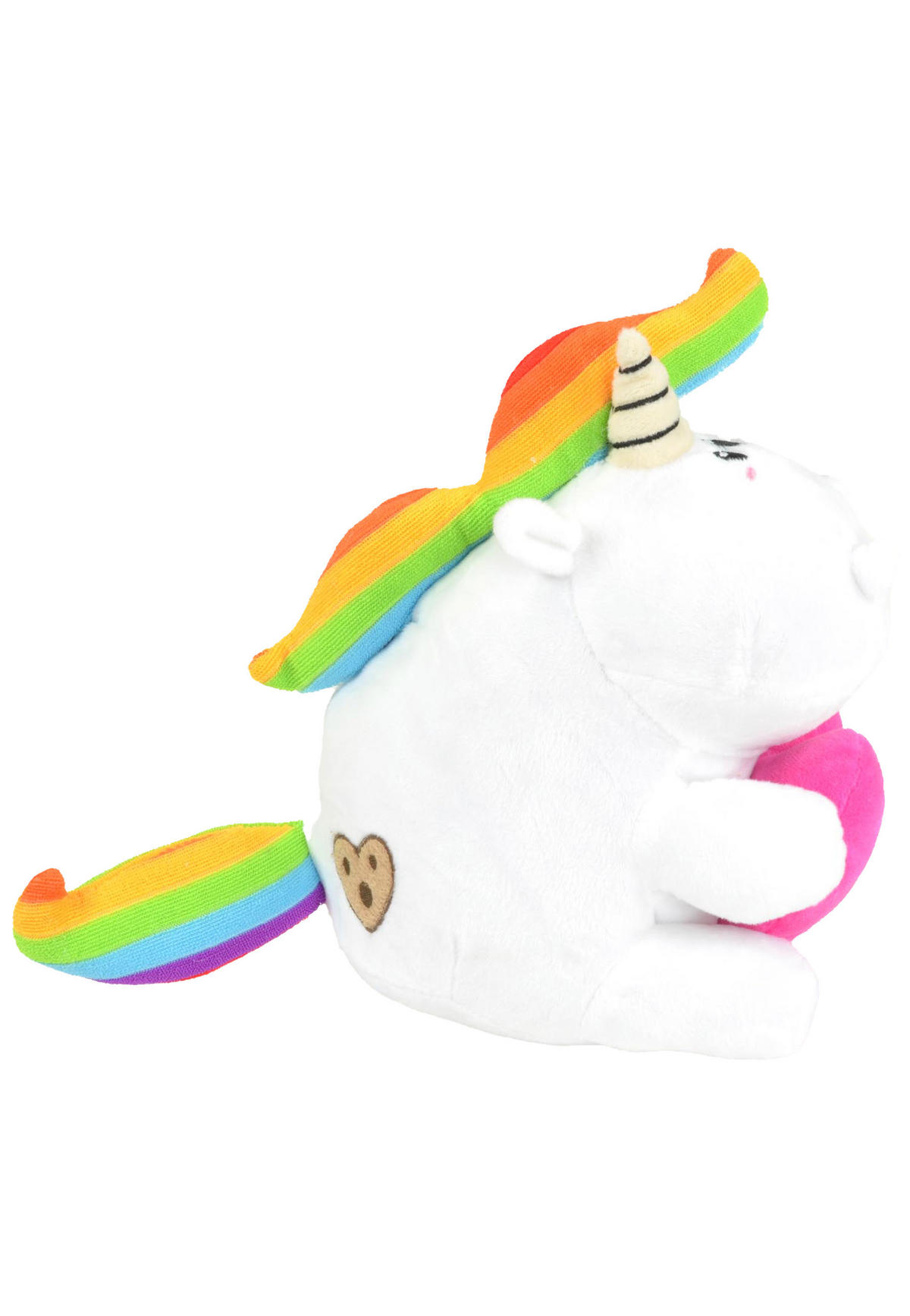 PLÜSCHTIER Pummel & Friends Pummeleinhorn mit Herz Einhorn 40 cm - Multicolor, Textil (20/40cm) - United Labels