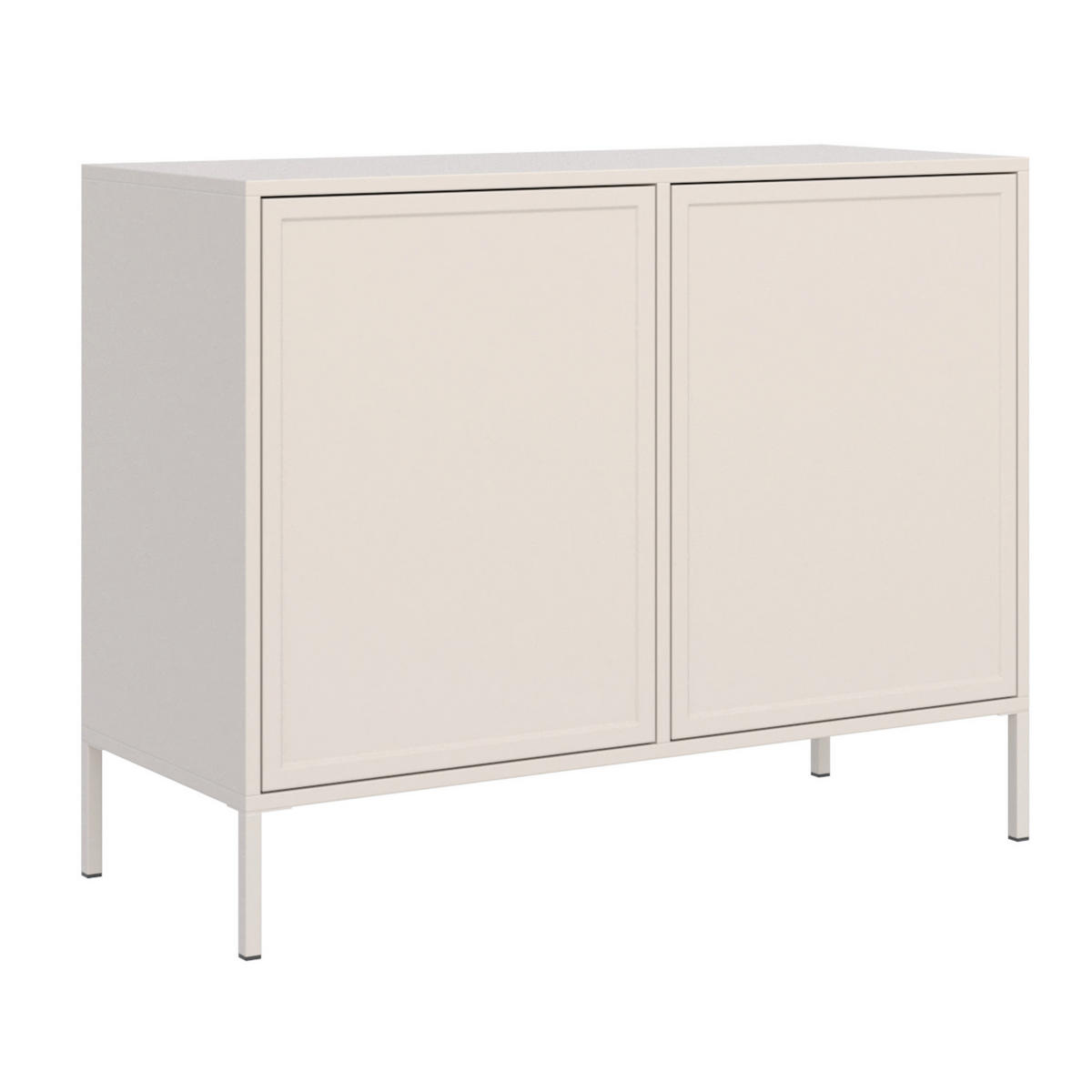 SIDEBOARD Velveto kašmír 100cm - kašmírová, kov/kompozitné drevo (100/86/40cm) - Selsey