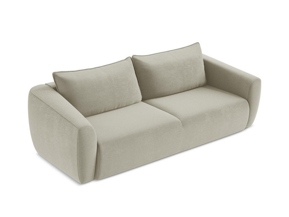 SOFAELEMENT Rechts Chenille Stoff Grau - Dunkelgrau/Schwarz, Holzwerkstoff/Kunststoff (179/70/113cm) - Makamii