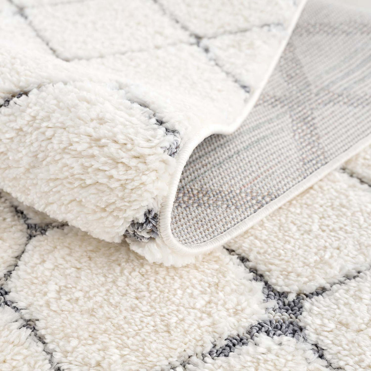 HOCHFLOR-TEPPICH Focus 4499 Creme 200 cm Rund - Creme, Textil (200/200cm) - carpet city