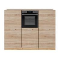 KUHINJSKI BLOK R-Line Hrast Sonoma/Goldkraft 180 cm brez delovne plošče - hrast sonoma/medeni hrast, leseni material (180/143/46cm) - Vicco