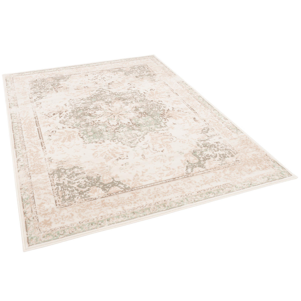 DESIGNER TEPPICH POP-VINTAGE - Mintgrün, Textil (80/150cm) - Pergamon