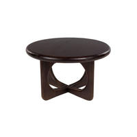 COUCHTISCH Jani Rund 60 cm Dunkelbraun - Braun, Holz (60/60/35cm) - Housecraft Living