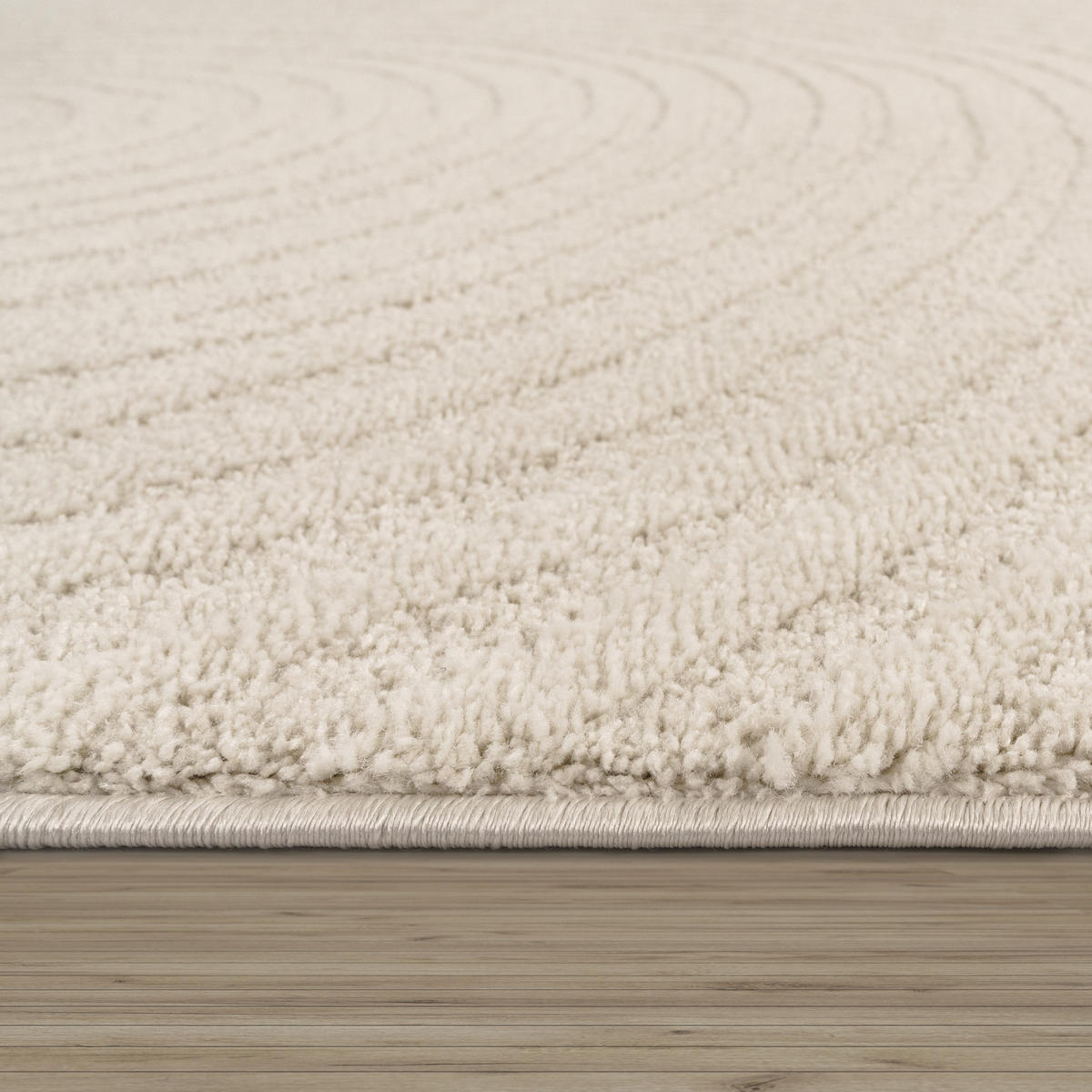 KURZFLORTEPPICH 240/330 cm Aura 703 - Creme, Textil (240/330cm) - Paco Home