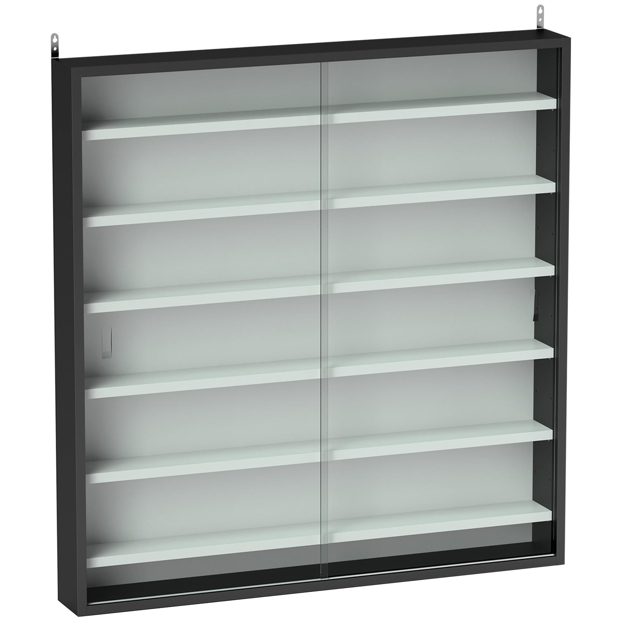 BÜCHERREGAL 80/9,5/83 cm Schwarz - Brombeere, Karton (80/83/9.5cm)