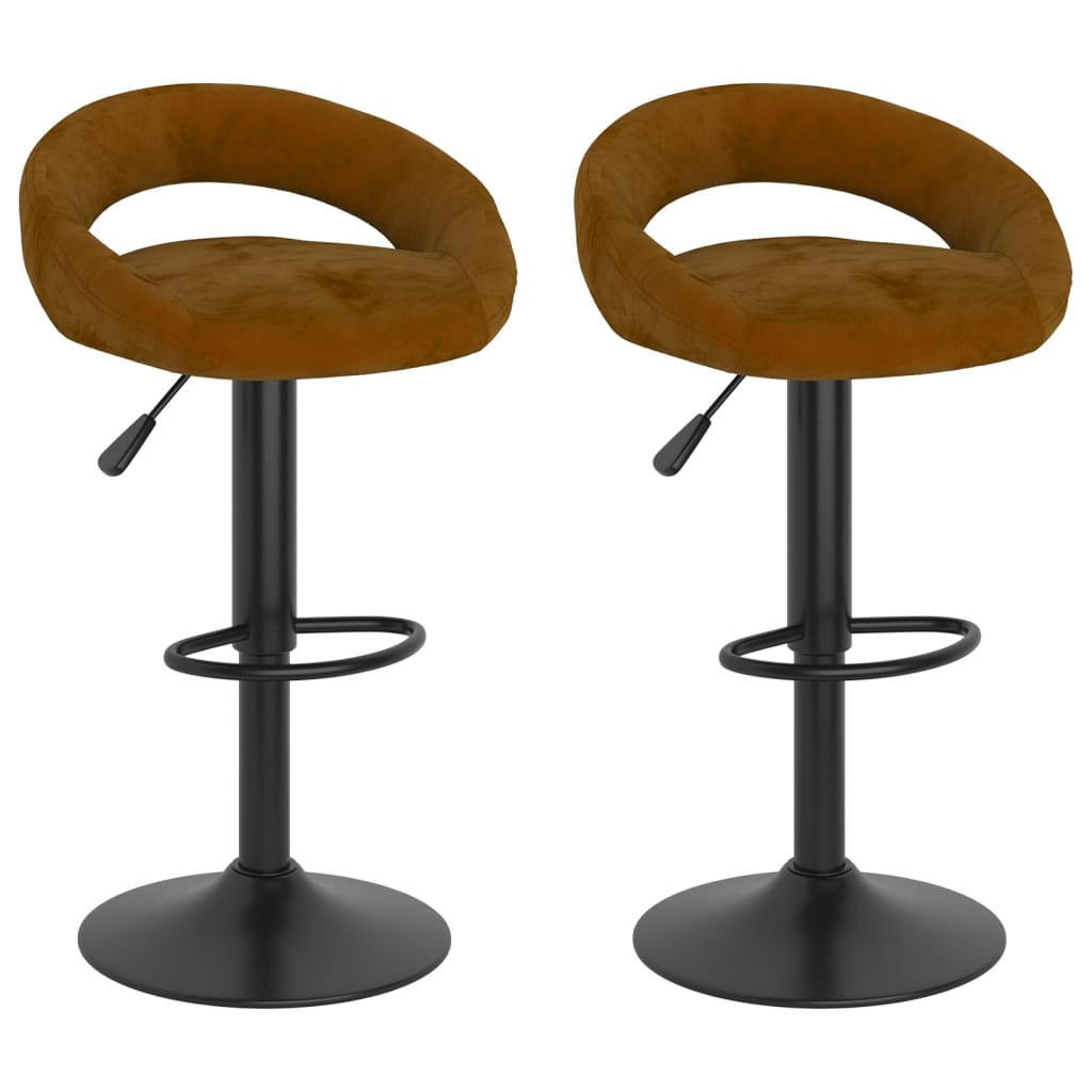 Deluke Barhocker Braun 45x97x43 cm