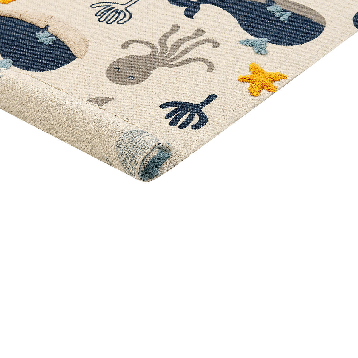 KINDERTEPPICH Porsea 150/80 cm - Multicolor, Textil (80/150cm) - Beliani