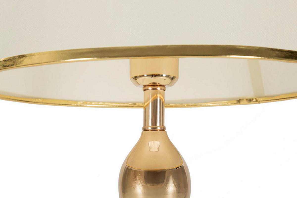 TISCHLEUCHTE Bratislava 59 cm - Beige, Metall (33/33/59cm) - Mauro Ferretti