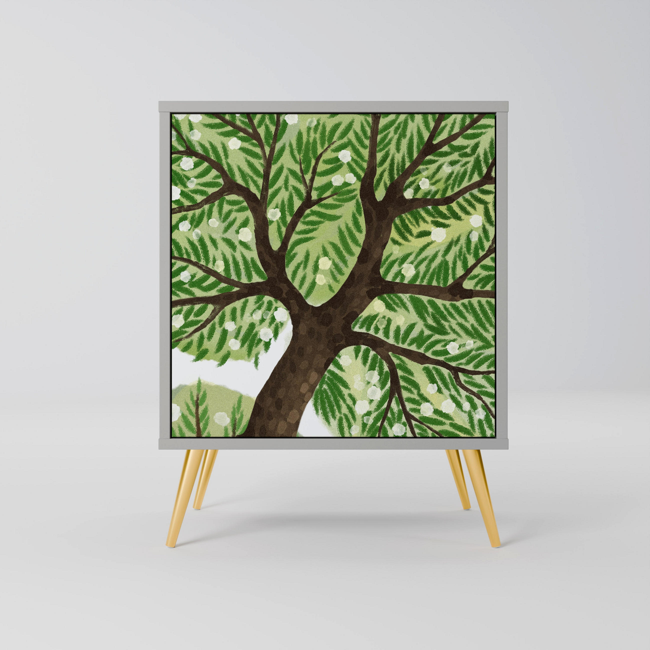 SpaceRebels Sideboard Grau 57.5x75.5x42 cm