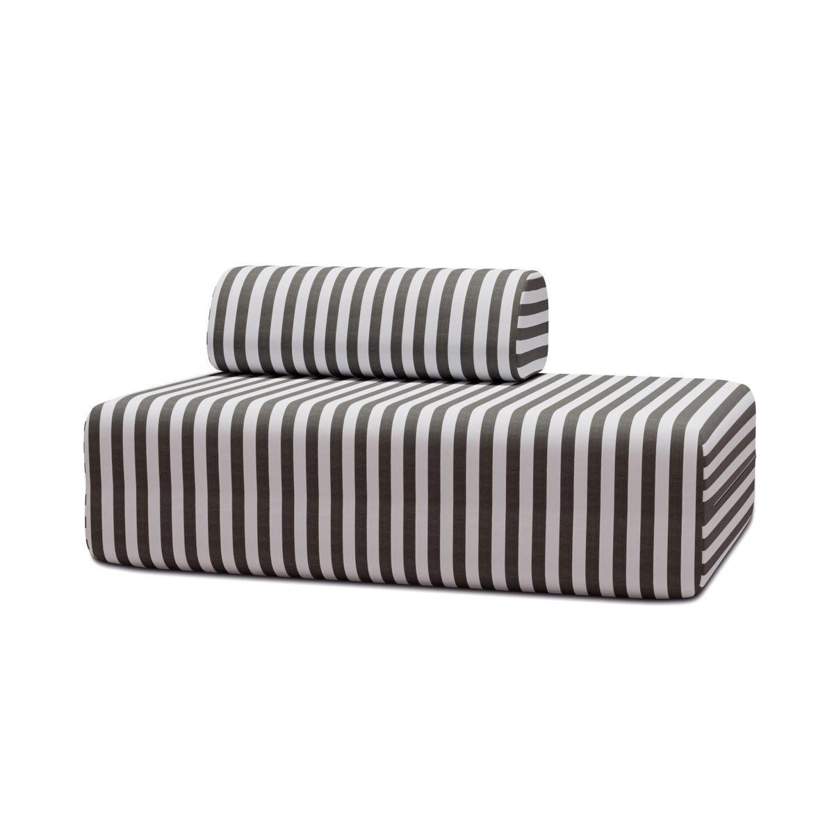 Kimo Zweisitzer-Gartensofa Anthrazit 95x70.5x148 cm