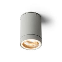AUSSENLEUCHTE SAMMY Grau 15 W IP54 - Grau, Metall (65/65/98cm) - Rendl