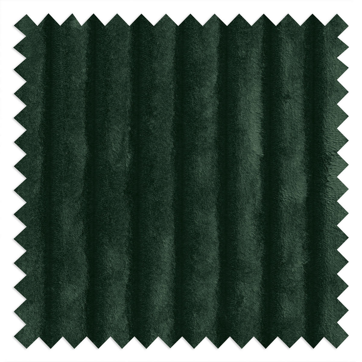 POLSTERHOCKER - Cord - Schwarz/Grün, Kunststoff/Textil (110/40/72cm) - home24