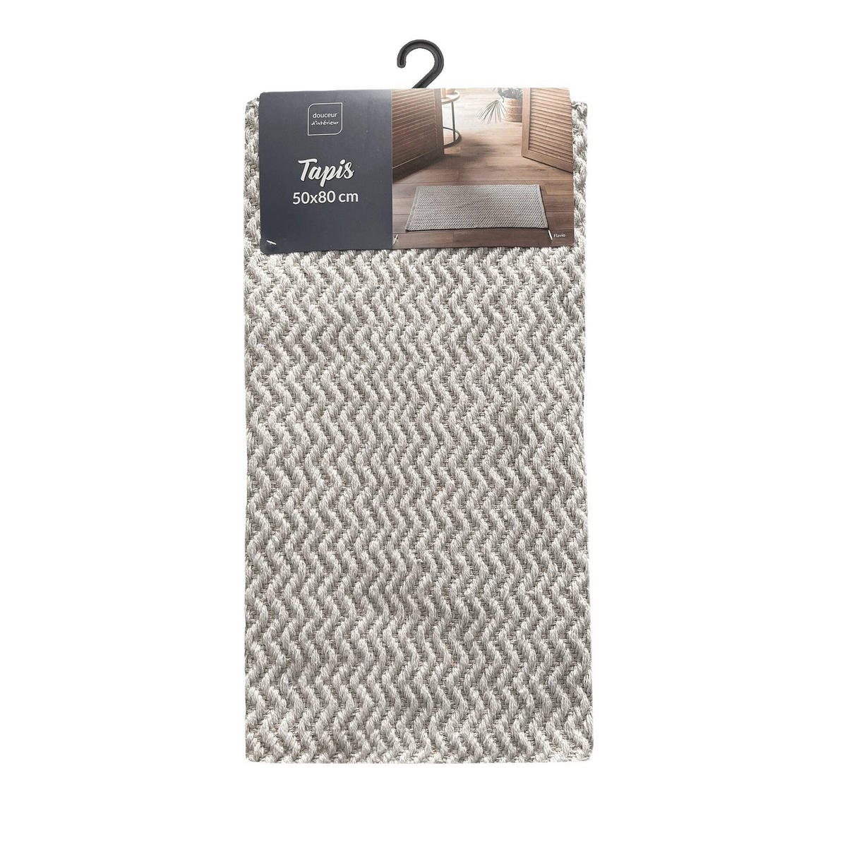 TEPPICH Flavo 50/80 cm - Beige, Naturmaterialien (50/80cm) - Douceur d´intérieur