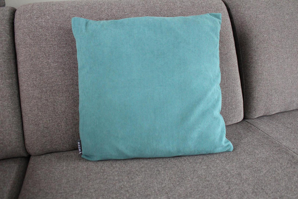 KISSENHÜLLE Pixie - Petrol, Textil (45/45cm) - Magma Heimtexx