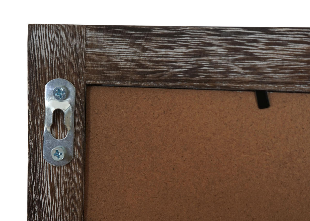 WERBETAFEL Dunkelbraun - Dunkelbraun, Holz (34/55/2cm) - MCW